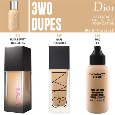 dior funmicino|dior face and body dupe.